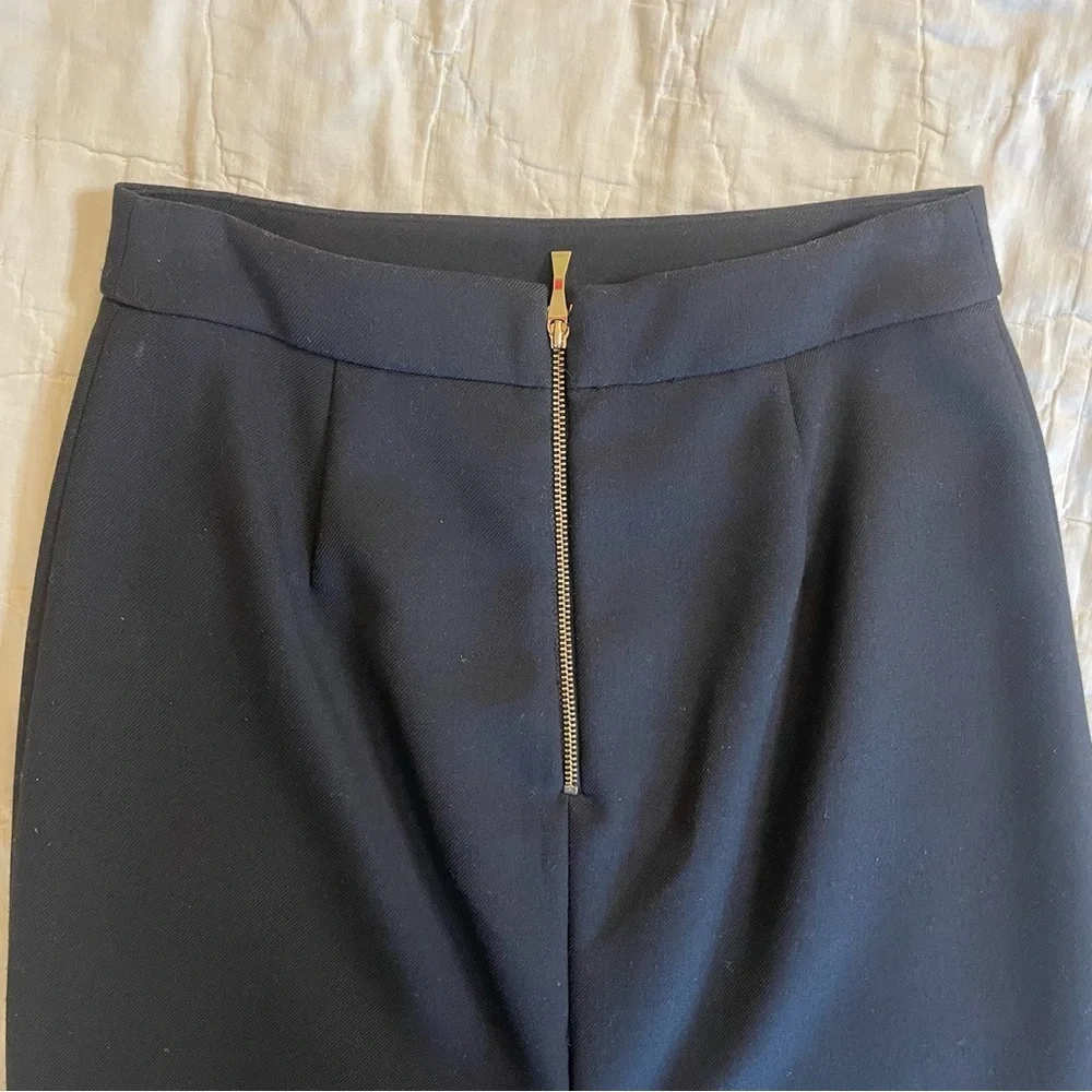 Kate Spade Classic Black Pencil Skirt Office Siren Size 0 worn once